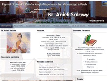 Tablet Screenshot of anielasalawa.pl